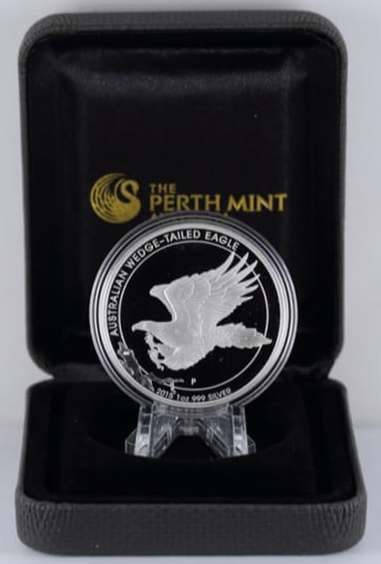 2015 Silver 1oz Proof Coin Wedge Tailed Eagle product image