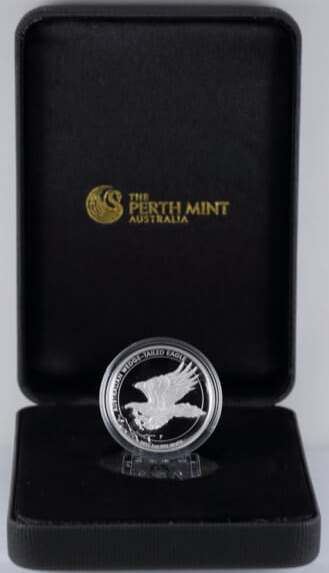 2015 Silver High Relief 1oz Proof Coin Wedge Tailed Eagle product image
