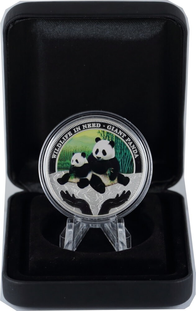 Tuvalu 2011 Silver 1 Dollar Proof Giant Panda product image