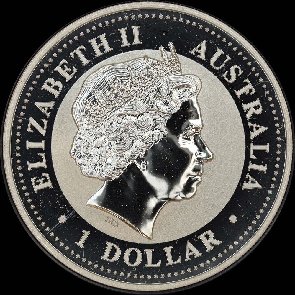 2000 Silver 1oz Unc Coin Lunar Dragon product image