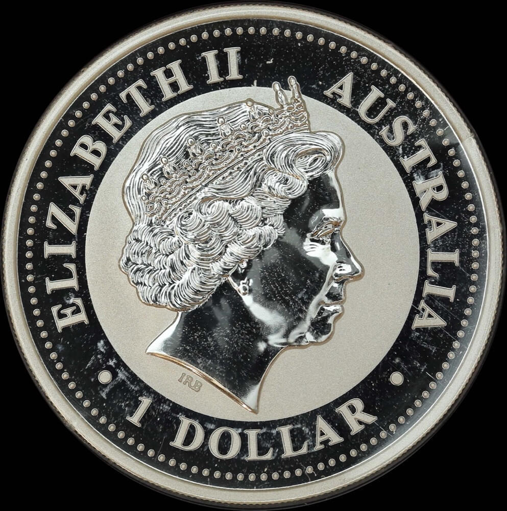 2007 Silver 1oz Unc Coin Lunar Pig product image
