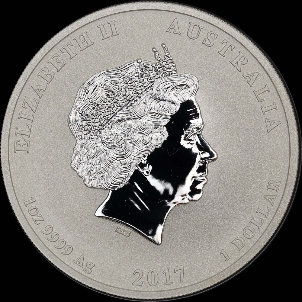 2017 1oz Silver Coin Dragon and Phoenix product image