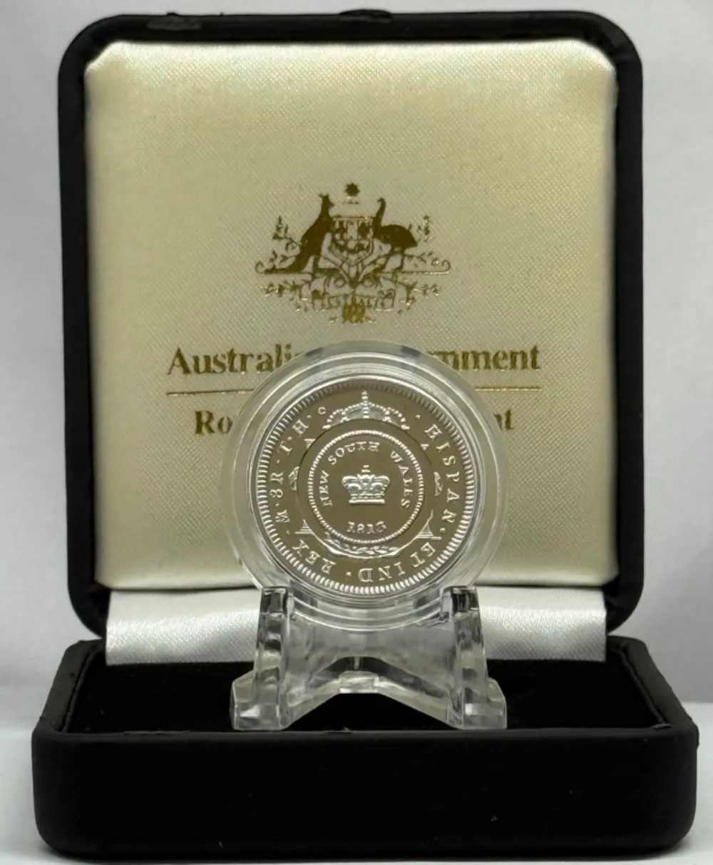 2013 Silver 1 Dollar Proof Coin Bicentenary Holey Dollar product image