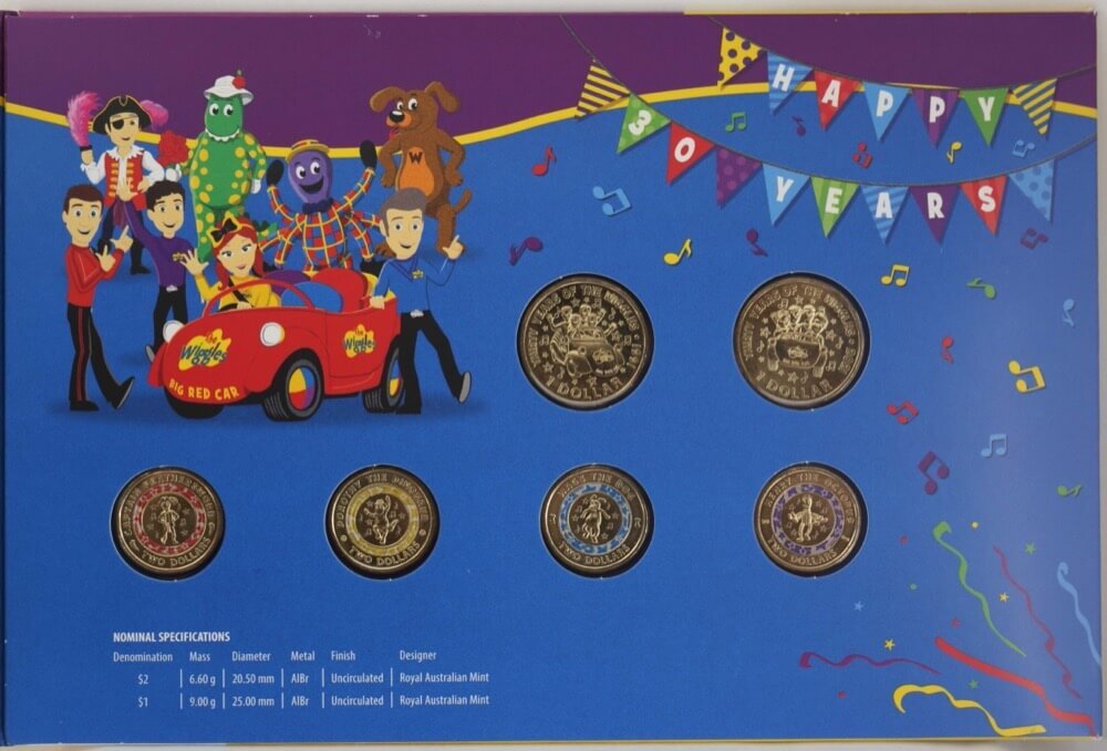 2021 Coin Collection 30 Years of the Wiggles product image