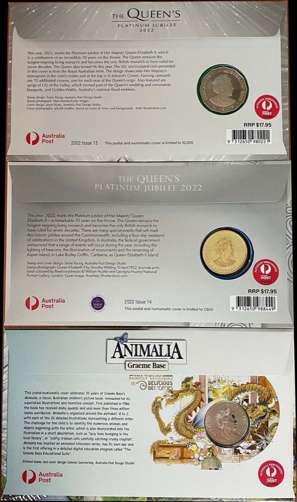 2022 Melbourne Money Expo PNC Trio product image