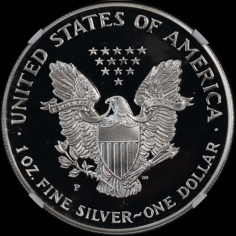 United States 1998 P Silver 1oz Eagle NGC PF70 product image