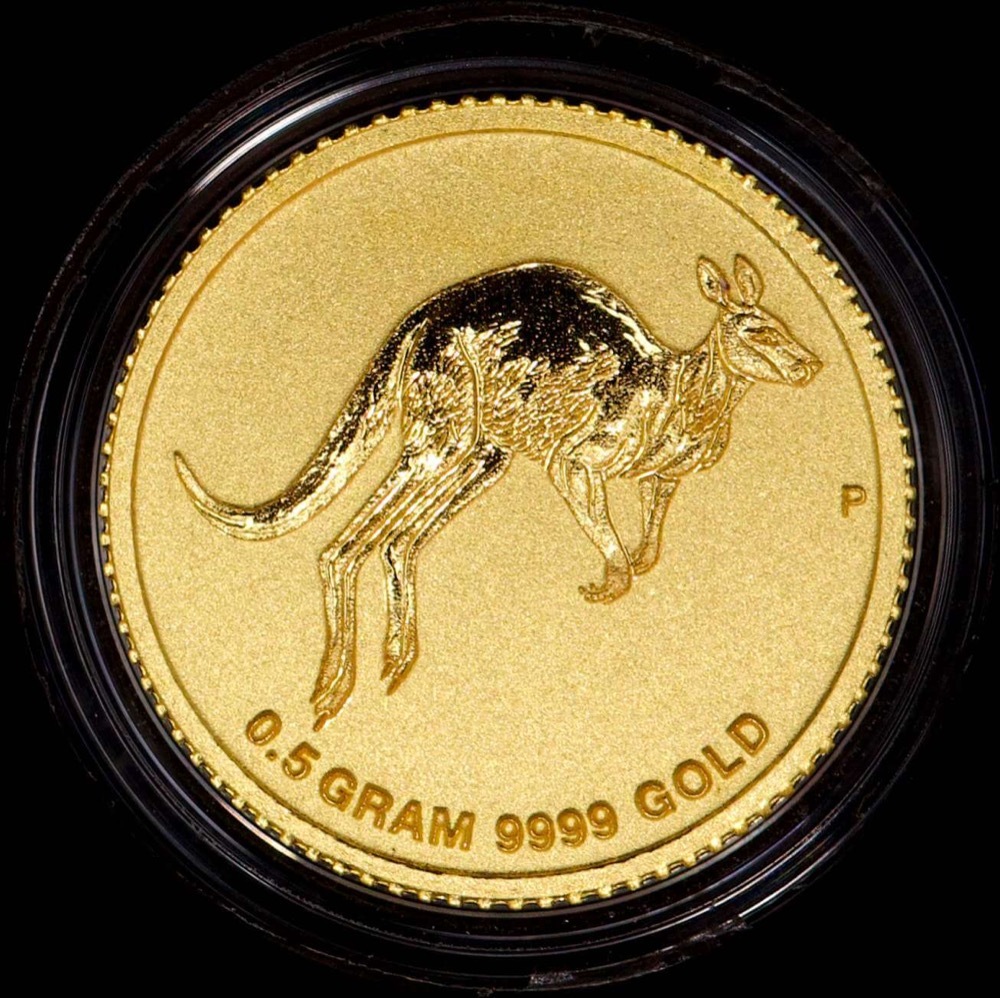 2017 Gold Half Gram  Coin Mini Kangaroo product image