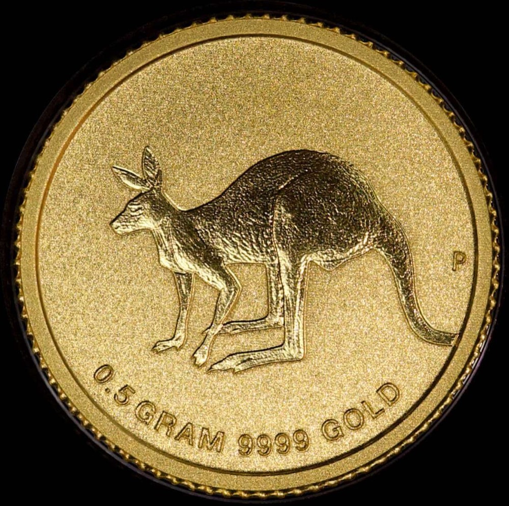 2019 Gold Half Gram Coin Mini Kangaroo product image