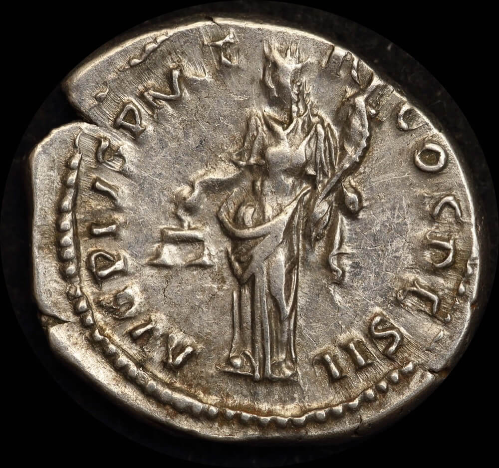 Ancient Rome (Imperial)  138 AD Hadrian Silver Denarius Aequitas  RIC II 10a good VF