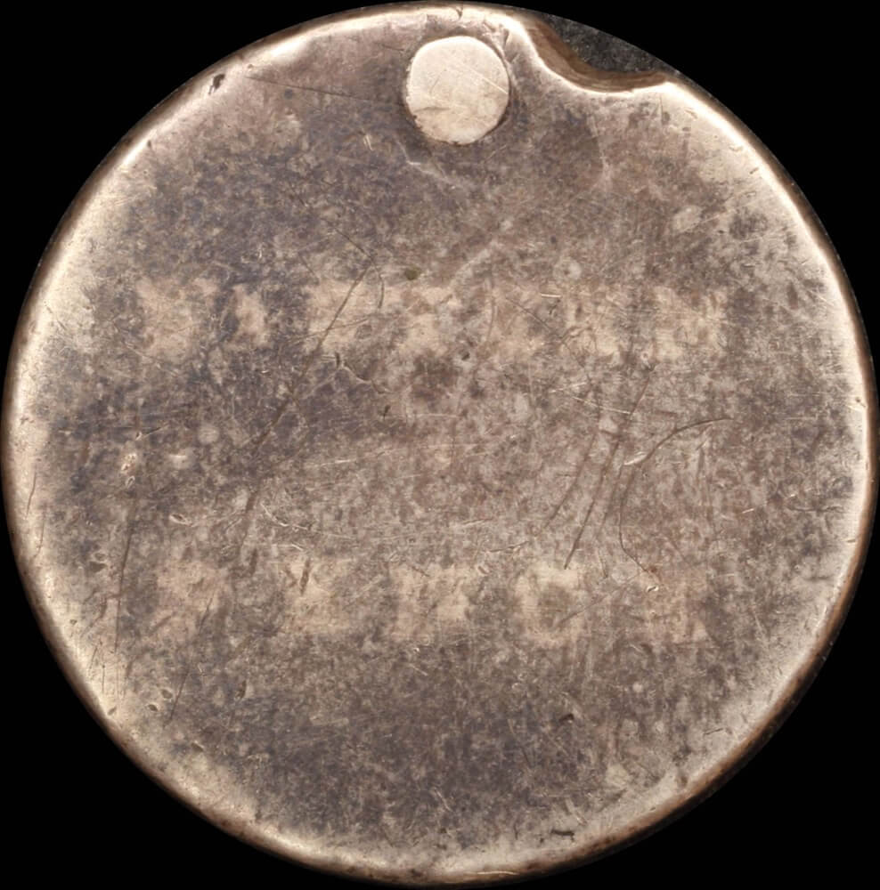 New South Wales 1813 Fifteen Pence / Dump Fair (Holed)