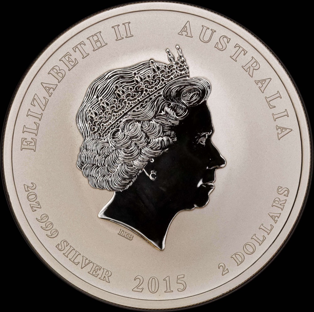 2015 Silver Lunar Two Ounce Specimen Coin Goat product image