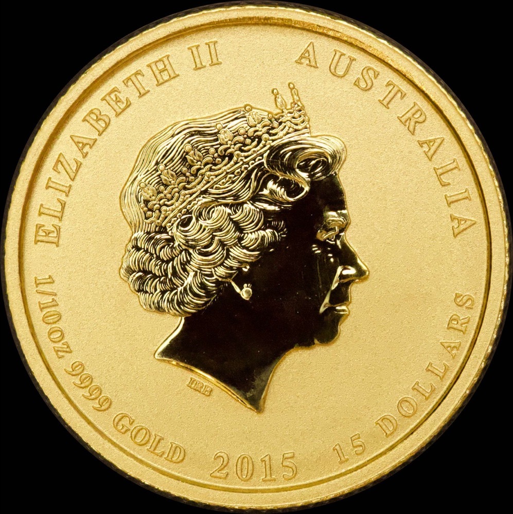 2015 Gold Lunar Tenth Ounce Specimen Coin Series II Goat product image