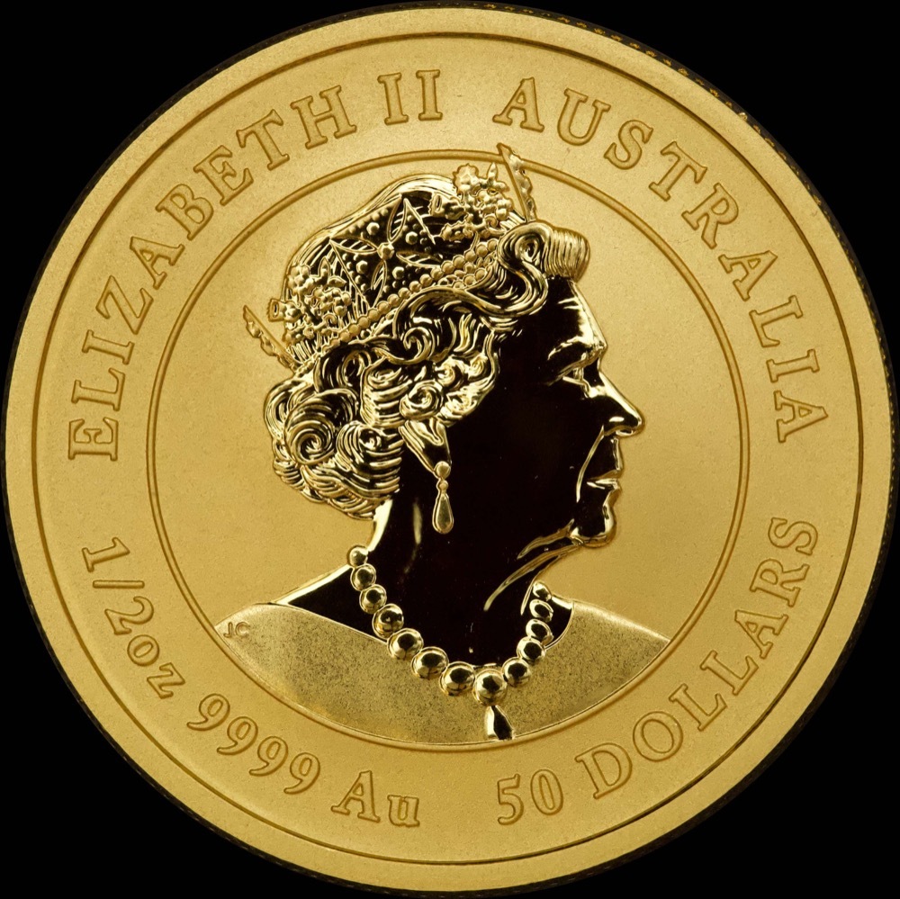 2020 Gold Lunar Half Ounce Specimen Coin Series II Mouse product image