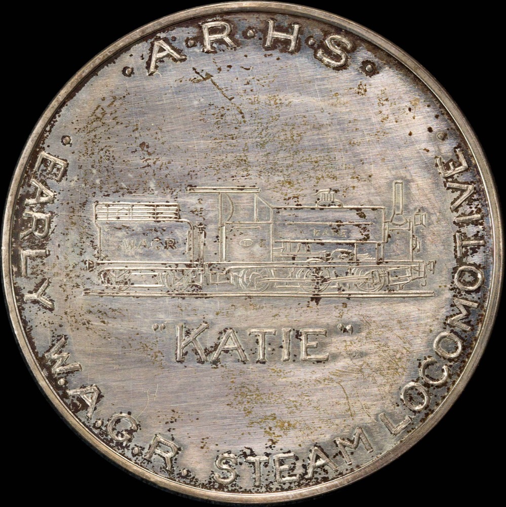 1974 Silver Medallion Australian Railway Historical Society Museum