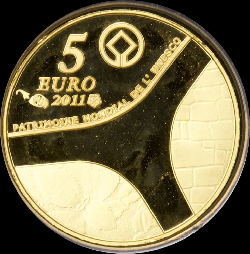 France 2011 Gold 5 Euro Palace of Versailles | Sterling