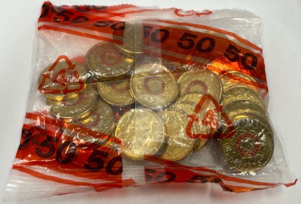 2015 Coloured $2 Security Bag of 25 Coins Lest We Forget  product image