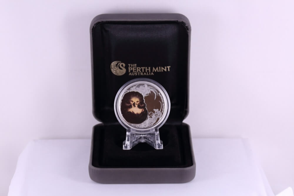Silver Half Ounce Proof Coin 2013 Bush Babies - Echidna product image