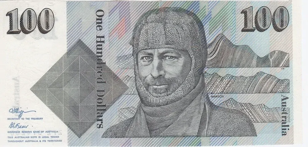 1990 $100 Note Fraser/Higgins R612 Uncirculated