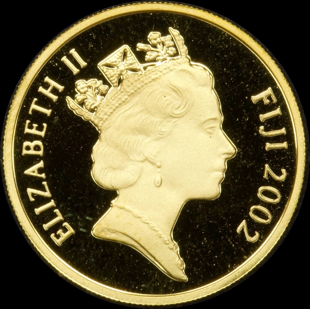 Fiji 2002 Gold 10 Dollar Proof Coin Matthew Flinders