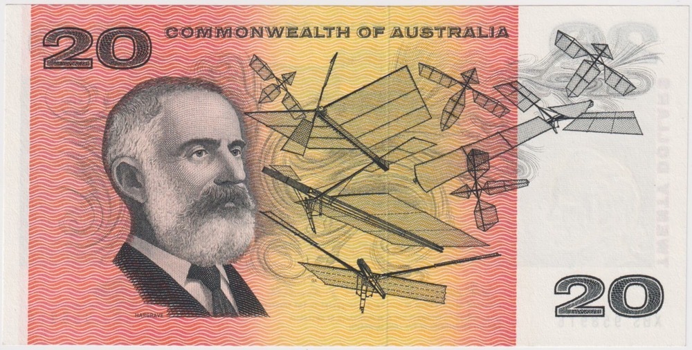 1968 $20 Note Phillips/Randall XBS First Prefix R403F good EF