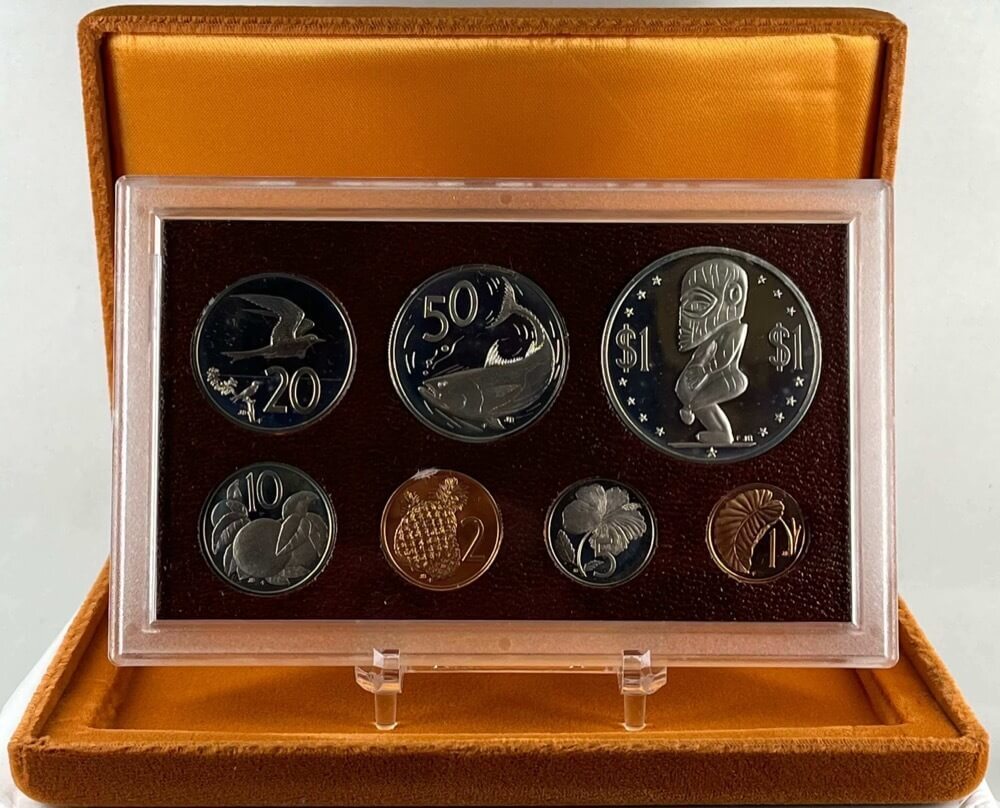 Cook Islands 1975 Proof Coin Set product image