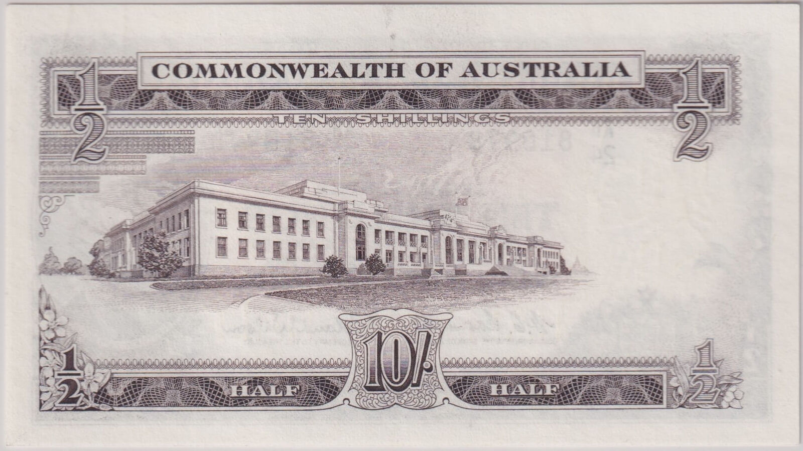 1961 Ten Shilling Coombs/Wilson R17 PCGS AU55 product image