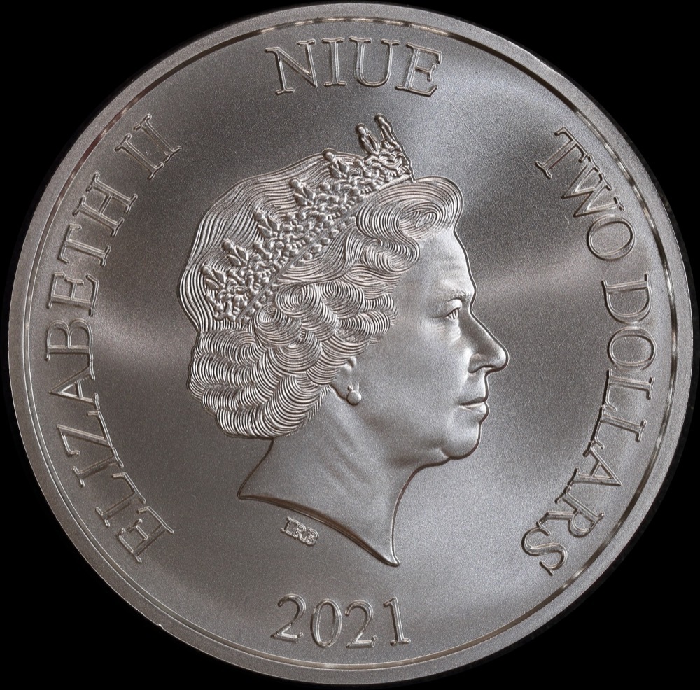 Niue 2021 Silver 2 Dollar  Back to the Future II product image