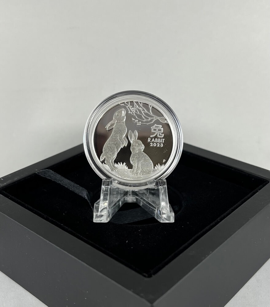 2023 Silver Lunar 1/2oz Proof Coin Series 3 Rabbit product image