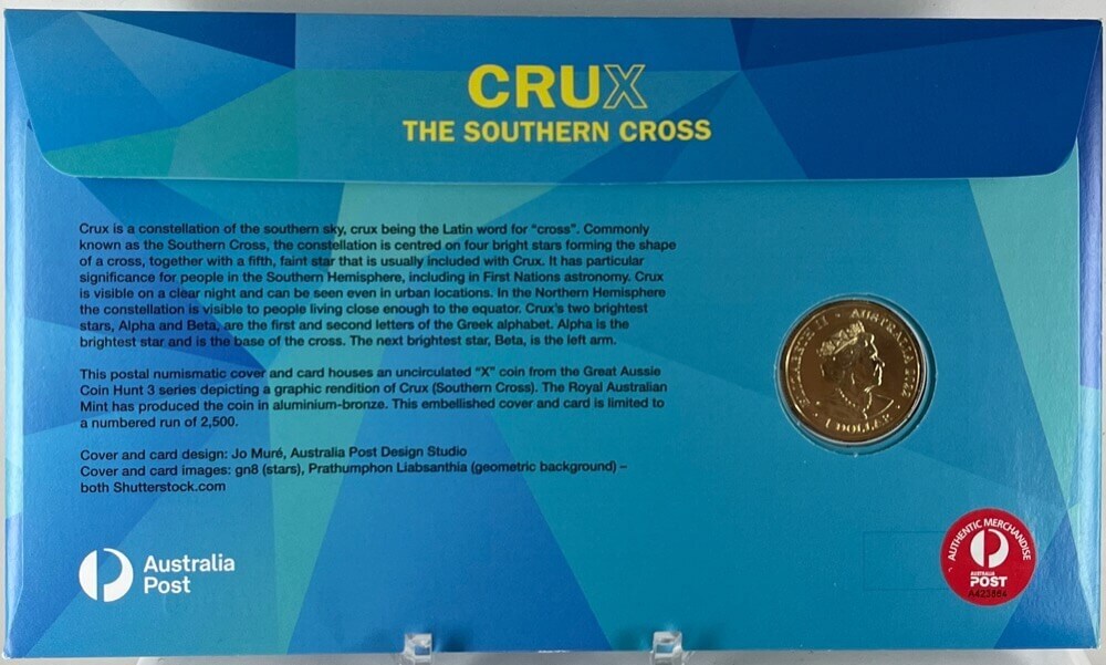 2022 1 Dollar PNC Crux Southern Cross Coloured X product image