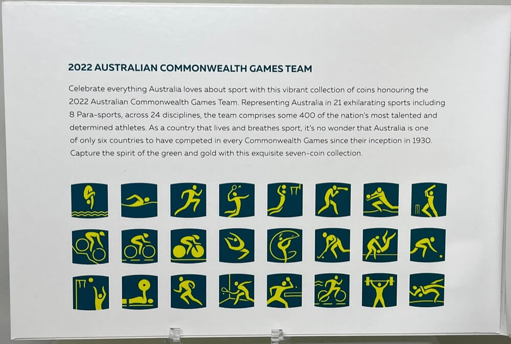 2022 Coin Collection Birmingham Commonwealth Games product image