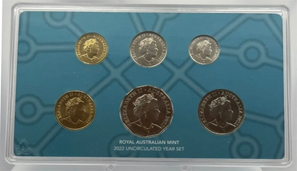 Australia 2022 Uncirculated Mint Coin Set Frontline Workers product image