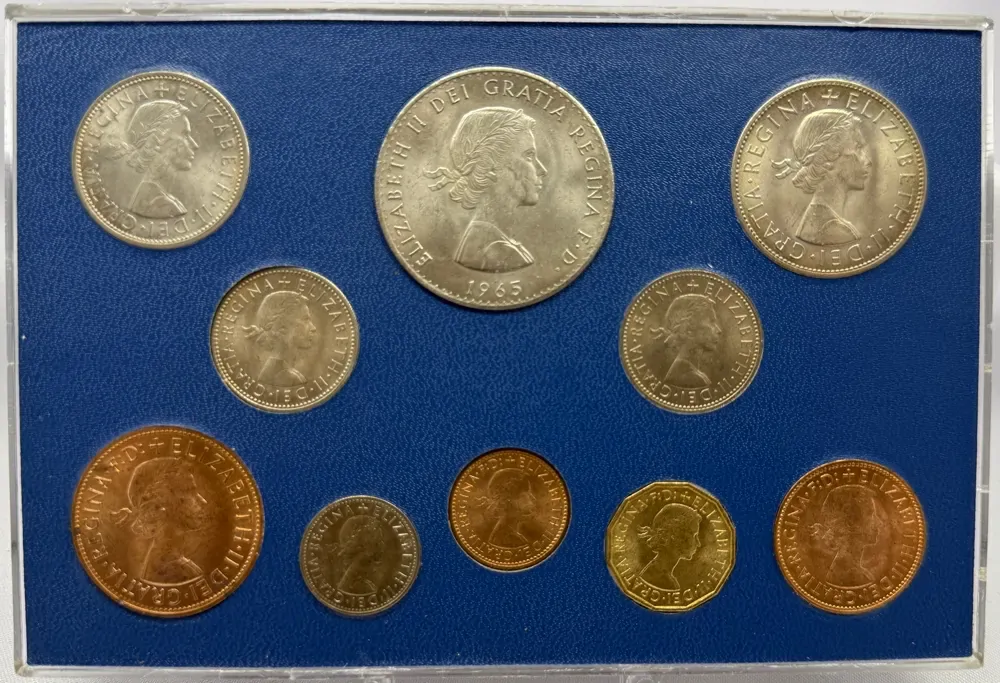 Coinage of Great Britain 1967 10 Coin Set product image