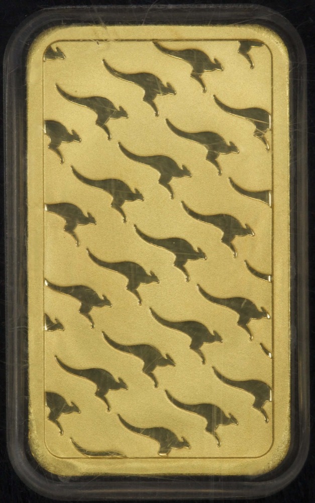 Perth Mint Fine Gold 20 Gram Minted Ingot