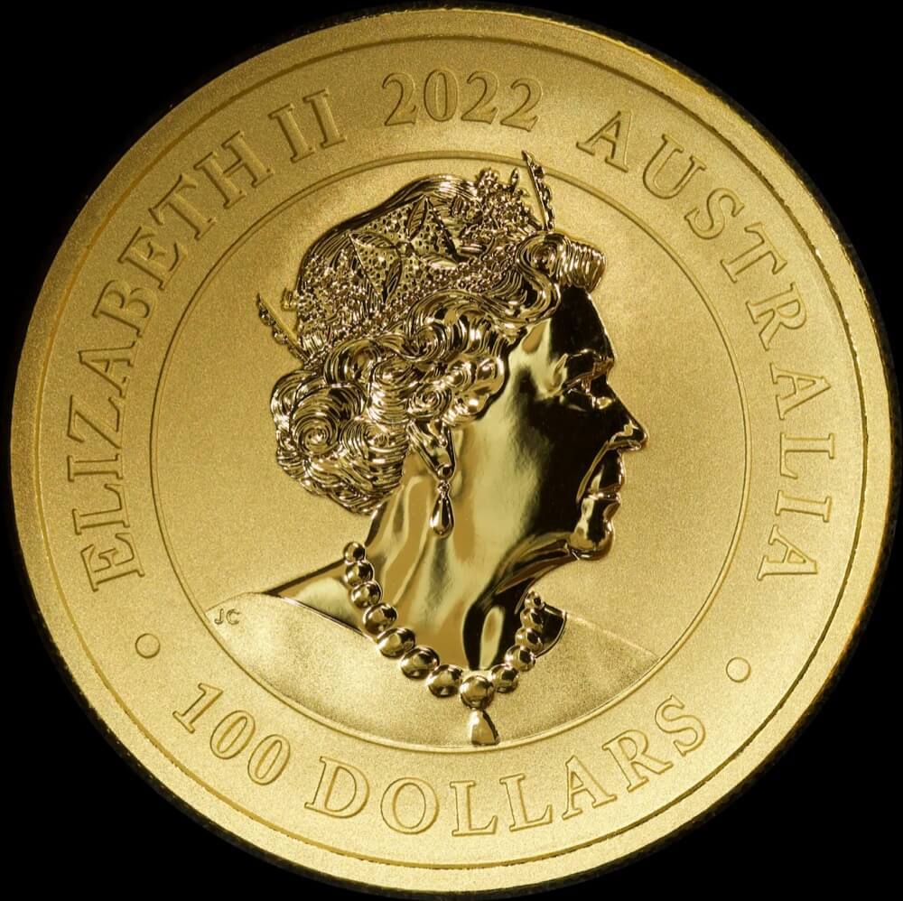2022 Gold 1 Ounce Swan Bullion Coin product image