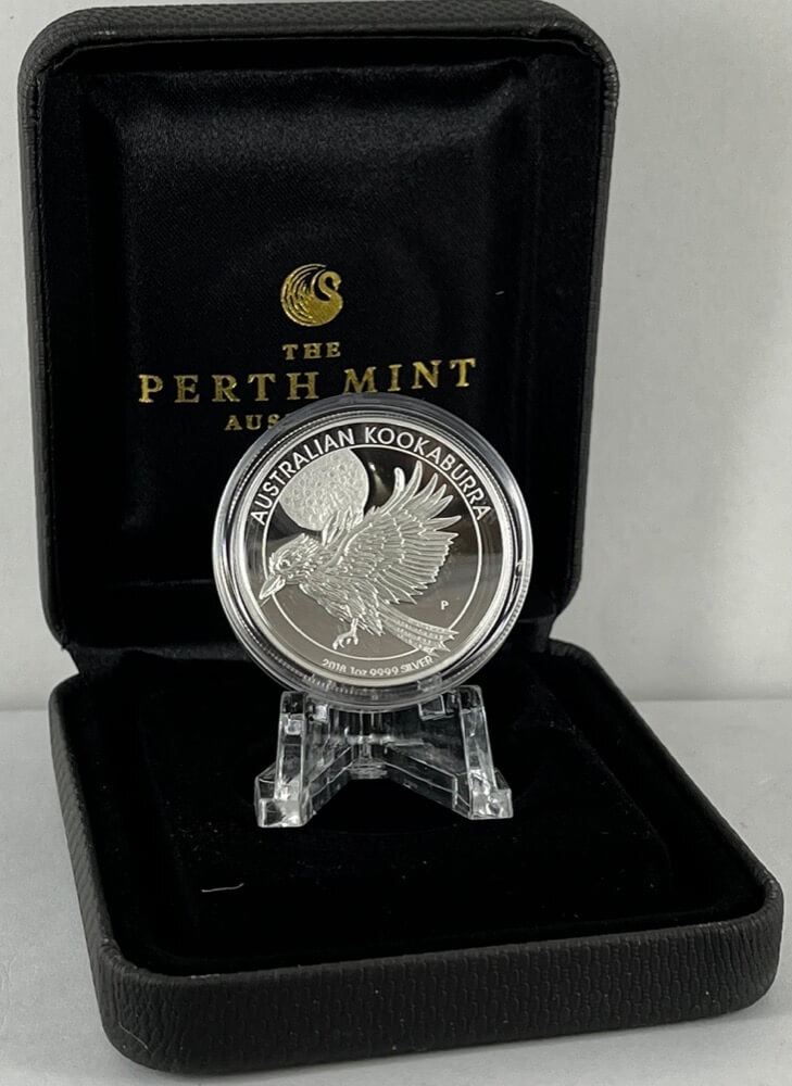 2018 Silver 1oz Proof Coin High Relief Kookaburra product image