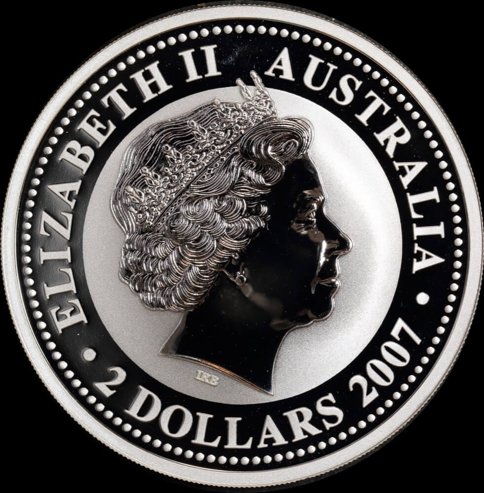 2009 Silver Lunar Two Ounce Bullion Coin - Series I Ox product image