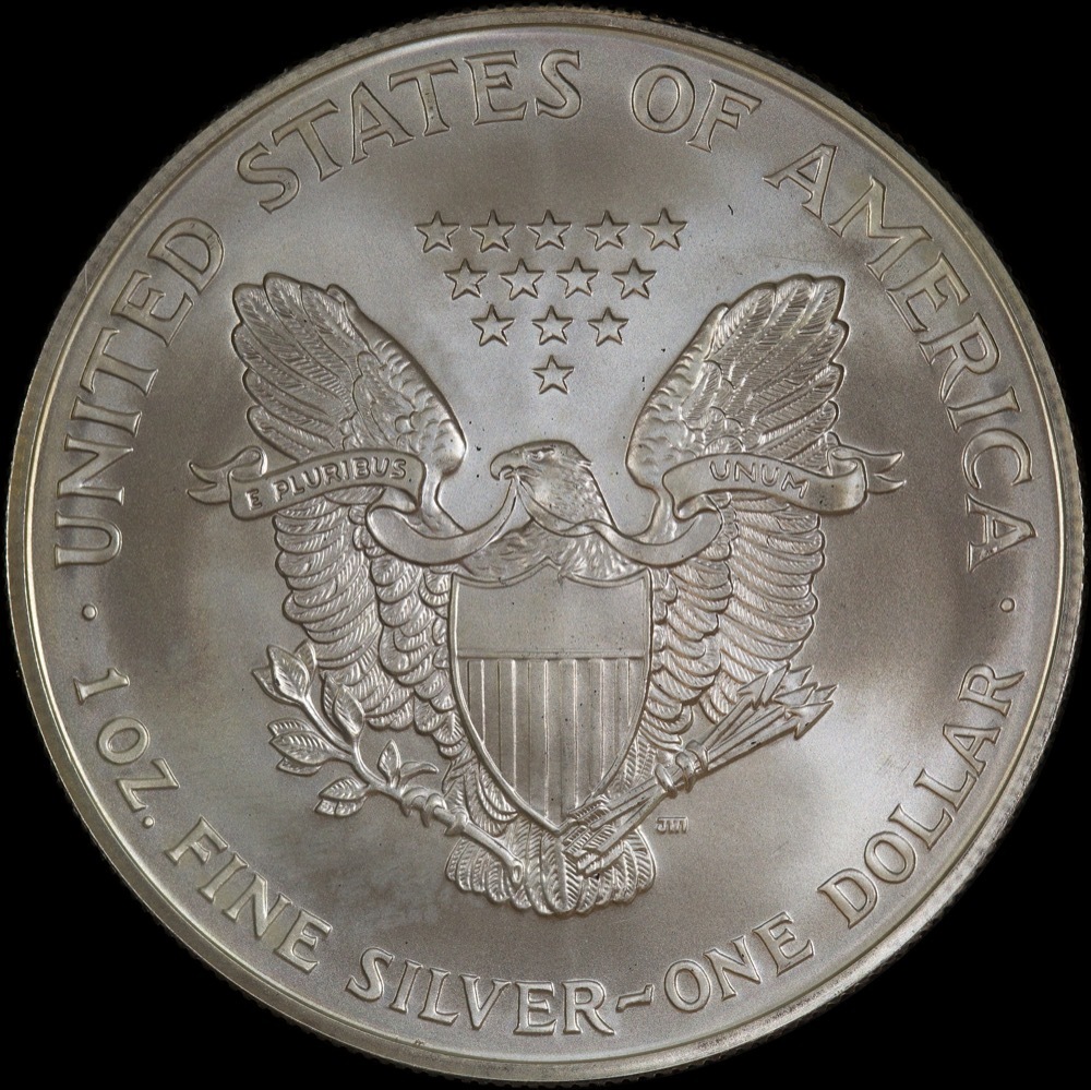 United States 1998 Silver 1oz Eagle Bullion Coin product image