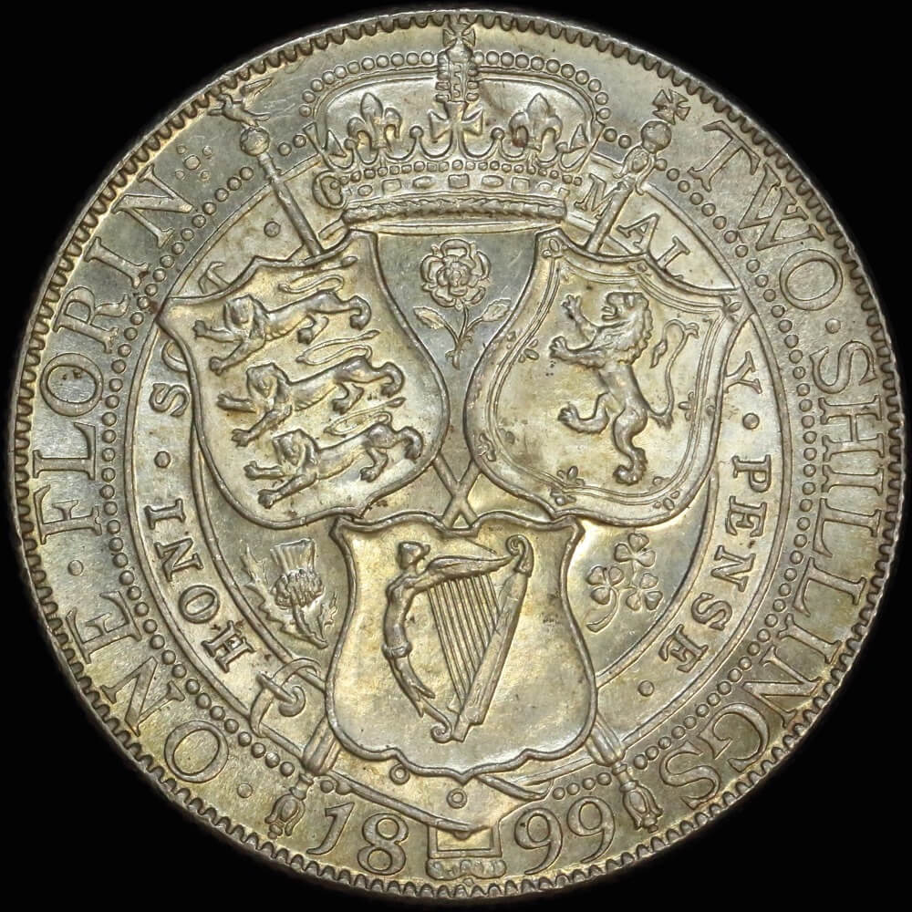 1899 Silver Florin Victoria S#3939 PCGS MS64 product image