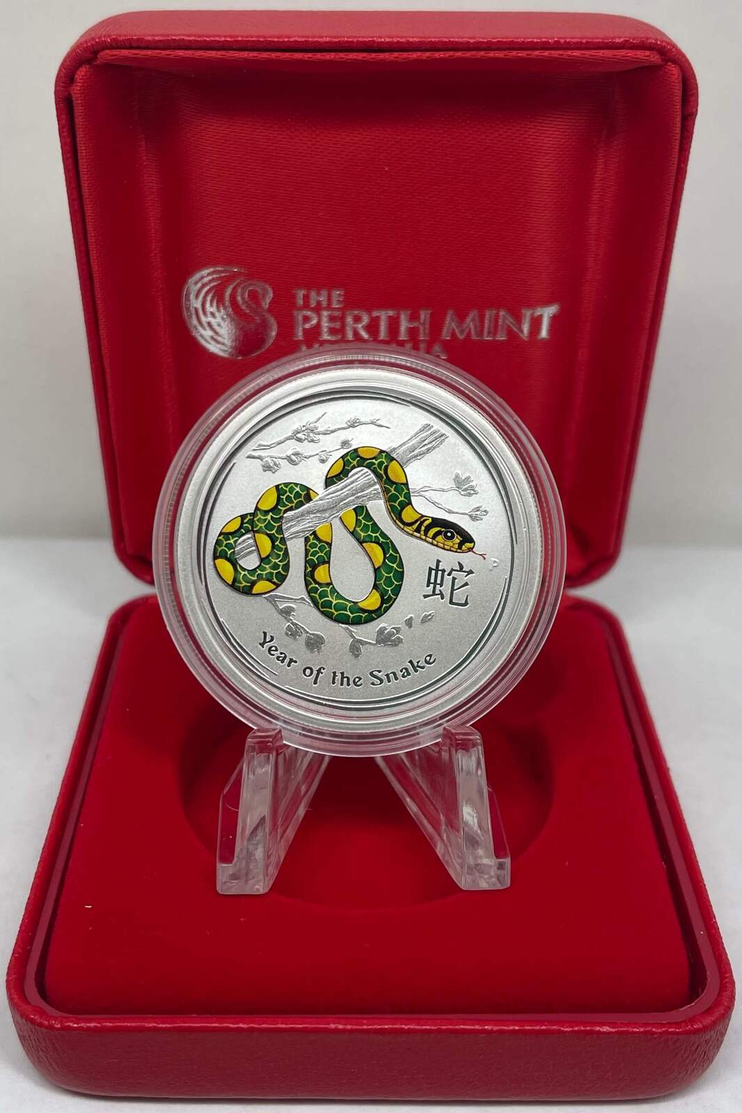 2013 Silver Lunar 1/2oz Coloured Coin - I Snake product image