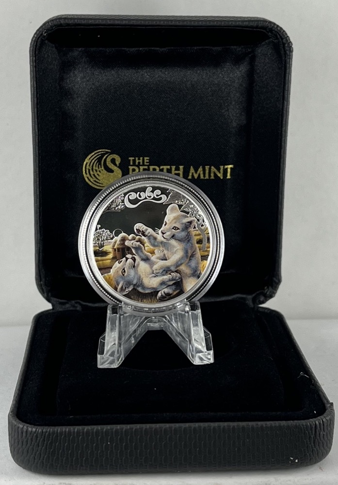 Tuvalu 2016 Silver 1/2oz Cubs Series White Lion product image