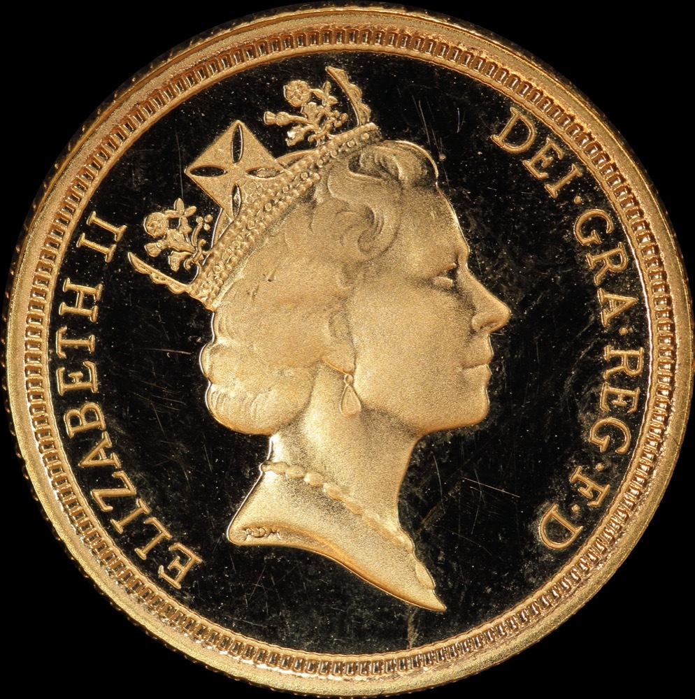 Great Britain 1994 Gold Proof Half Sovereign product image