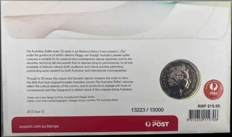 2012 50c PNC Ballet 50th Anniversary product image