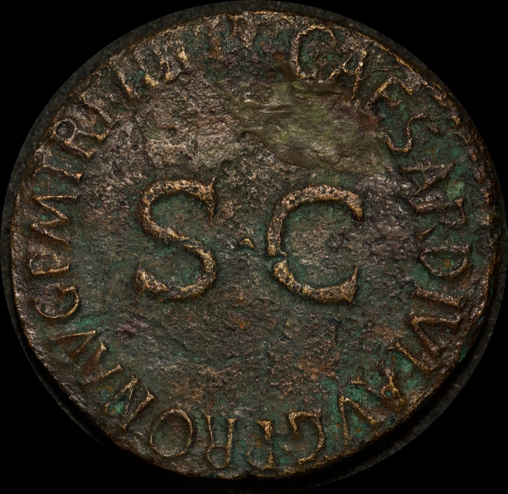 Ancient Rome (Imperial) 40-41AD Germanicus As RIC I 50 SC Very Fine product image
