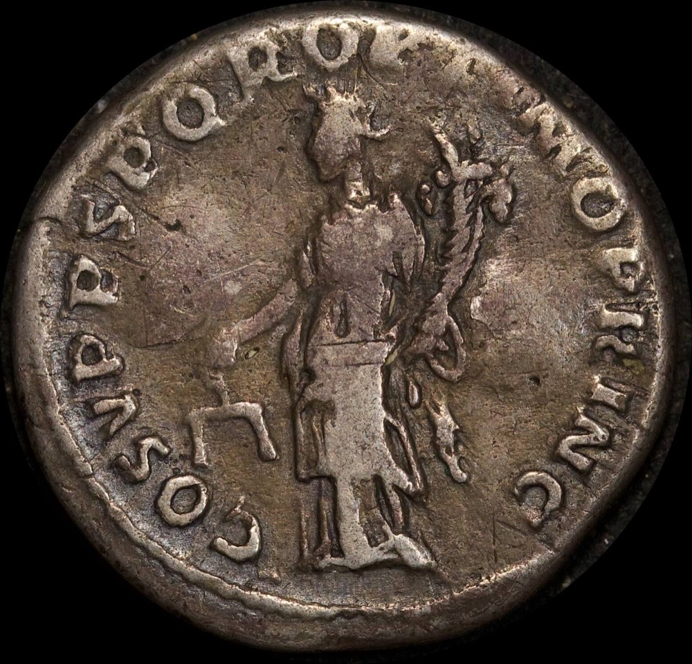 Ancient Rome (Imperial) 97-117AD Trajan Silver Denarius RIC II 118 Fine product image