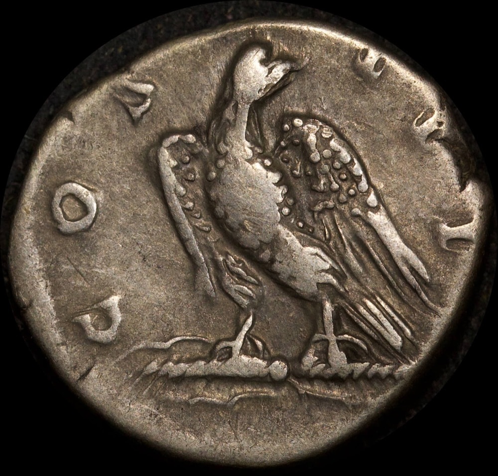 Ancient Rome (Imperial) 117-138AD Hadrian Silver Denarius RIC II 798 Fine