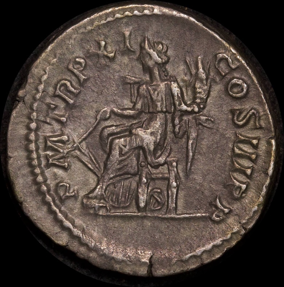 Ancient Rome (Imperial) 193-211AD Septimius Severus Silver Denarius RIC IV 189b good VF