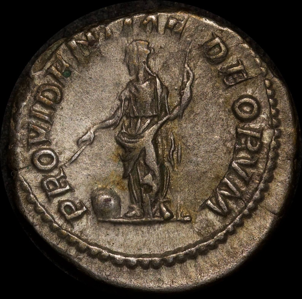 Ancient Rome (Imperial) 198-217AD Caracalla Silver Denarius RIC IV 227 good VF