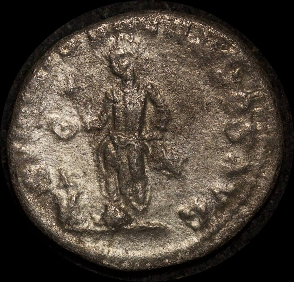 Ancient Rome (Imperial) 218-222AD Elagabalus Silver Denarius good VF