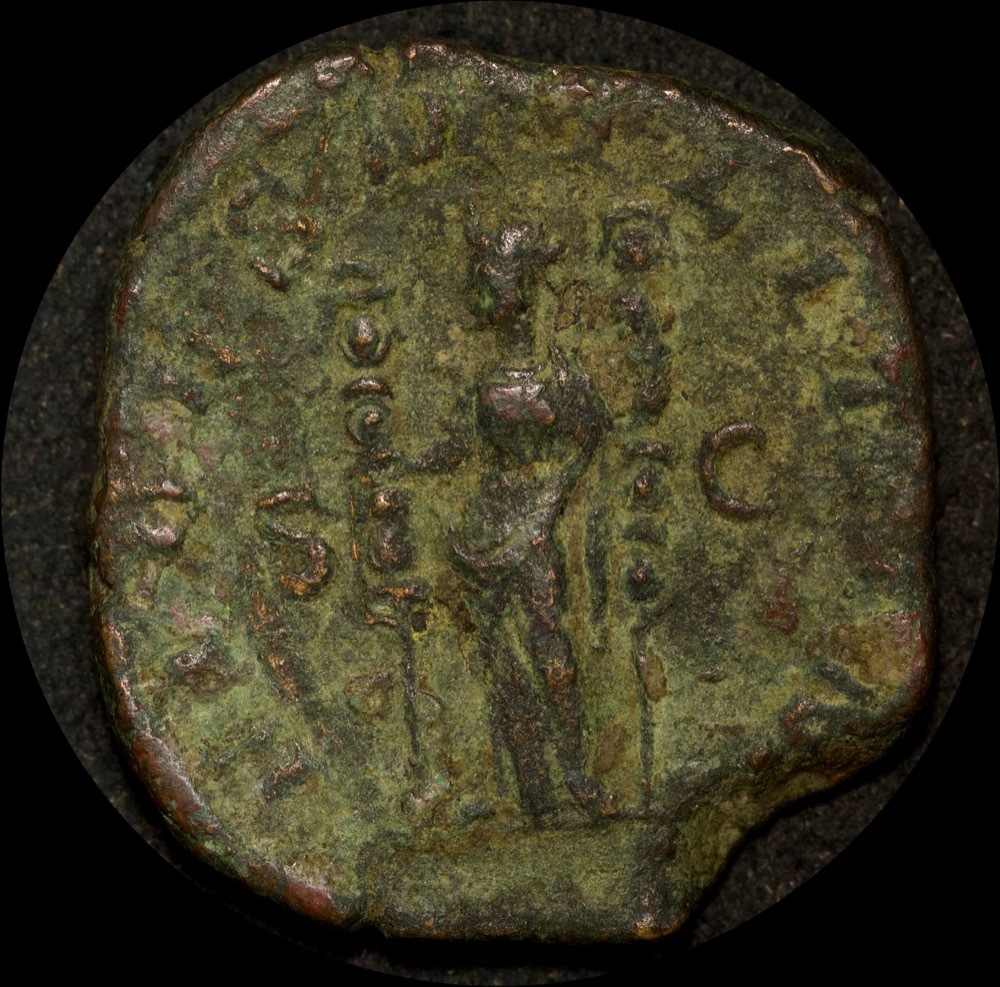 Ancient Rome (Imperial) 235-238AD Maximinus I Sestertius RIC IV 43 Fine
