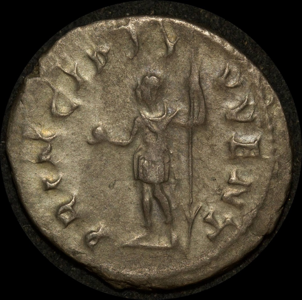Ancient Rome (Imperial) 247-249AD Philip II Silver Antonianus RIC IV 219 Very Fine